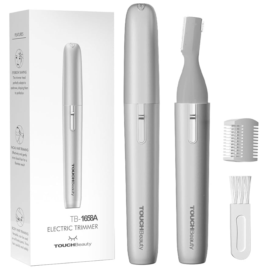 Amazon | TOUCHBeauty 電動 眉毛シェーバー コーム付き 両面